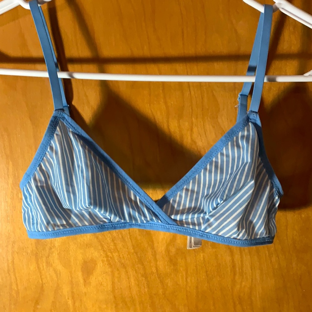 J. Crew mesh brallete